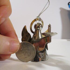 Miniature 2" tall Metal Angel welded (stronger than it looks)